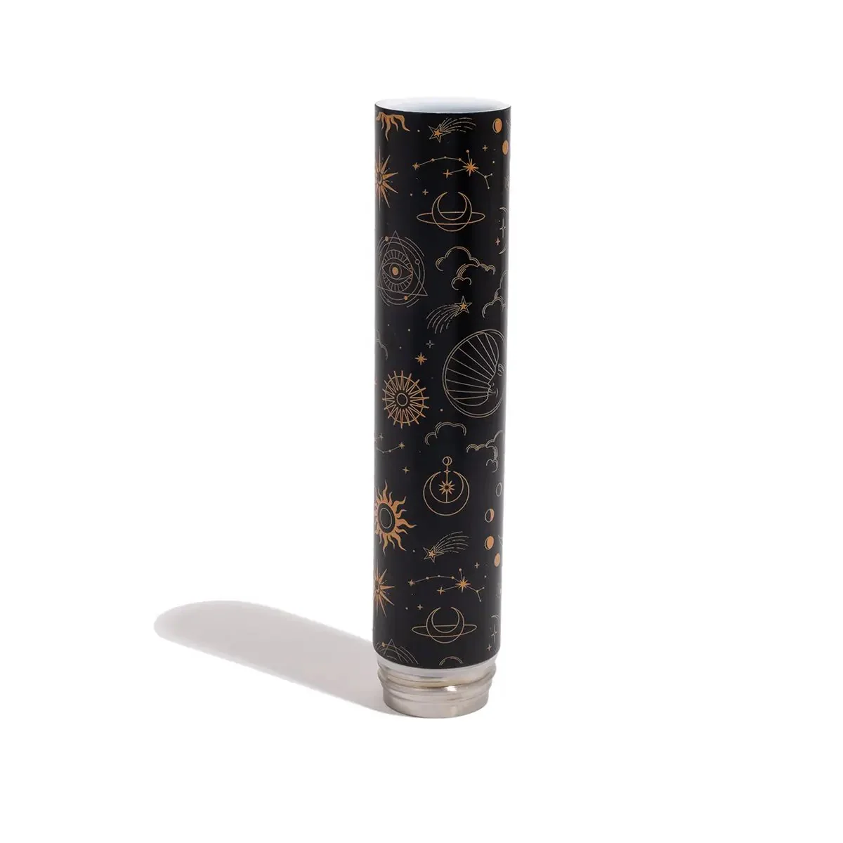 Chill - Mix & Match Series - Embossed Celestial Matte Black Bong Neckpiece