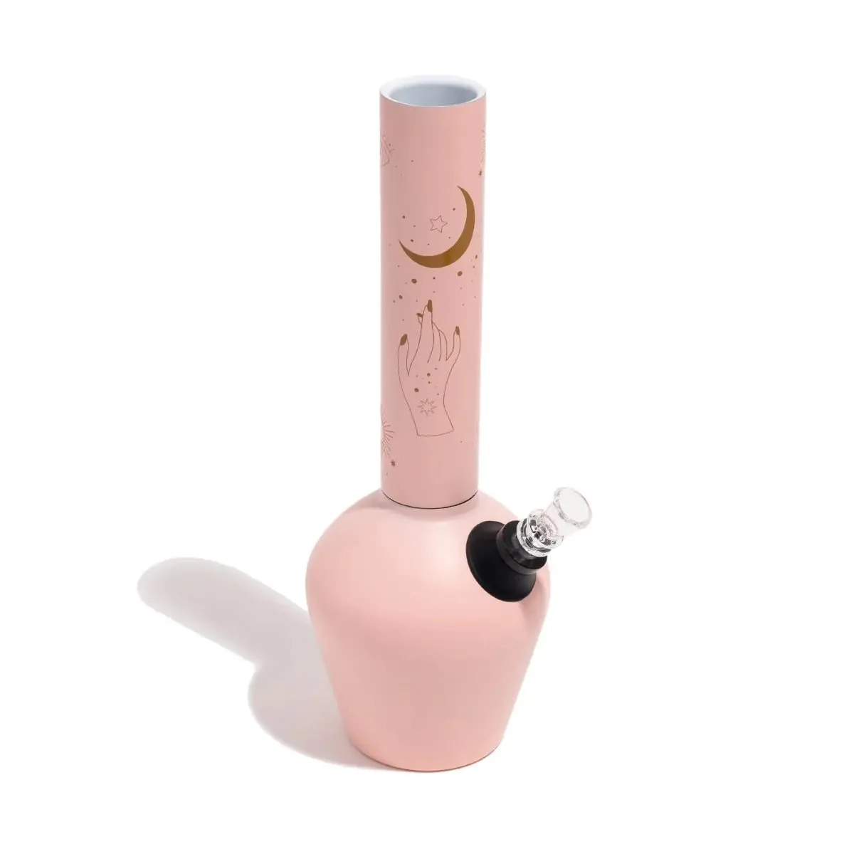 Chill - Mix & Match Series - Embossed Celestial Matte Pink Bong Neckpiece - Image 2