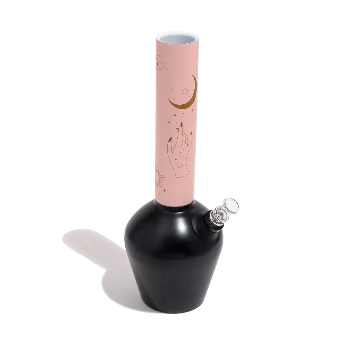 Chill - Mix & Match Series - Embossed Celestial Matte Pink Bong Neckpiece - Image 3