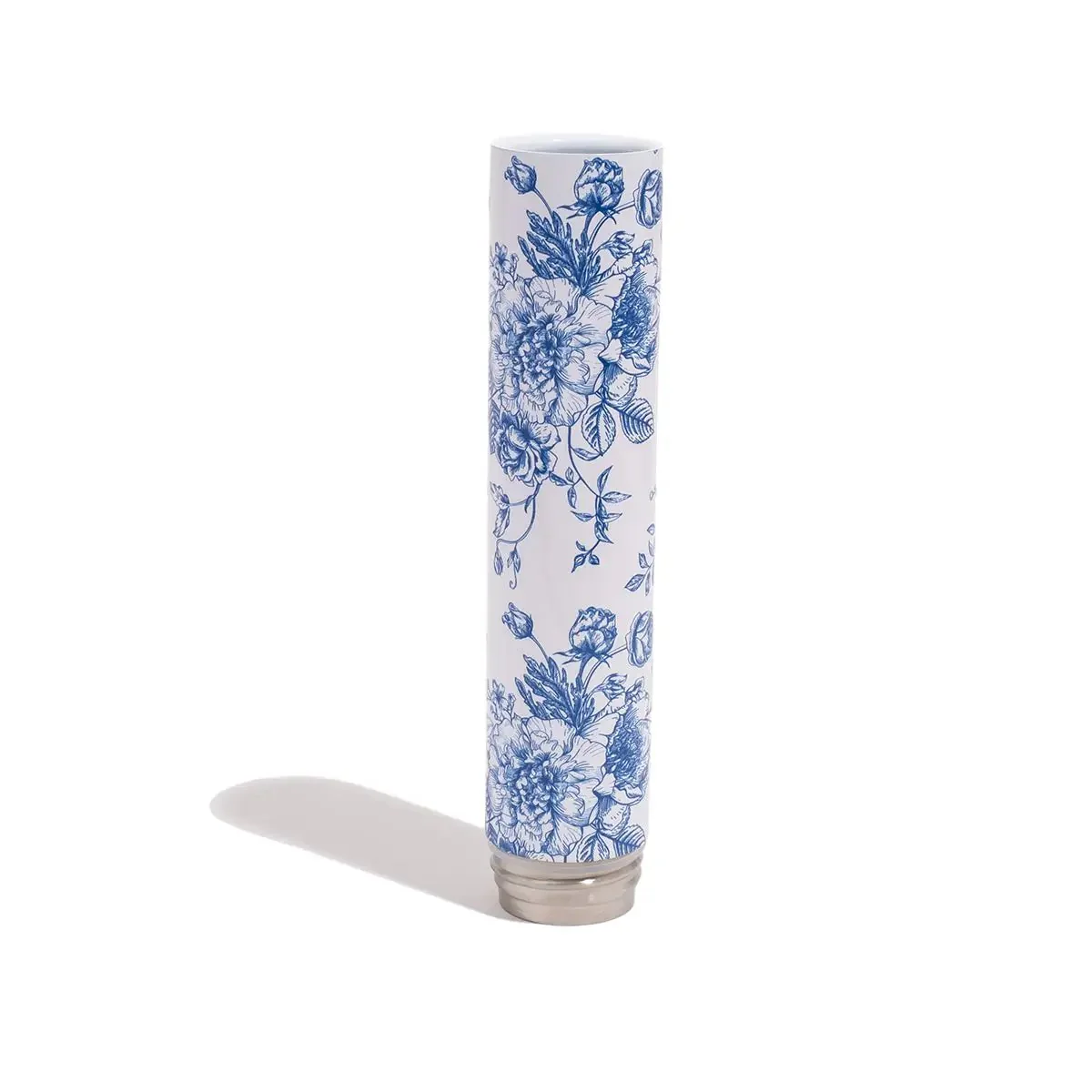 Chill Bong - Mix & Match - Gloss White & Blue Floral Bong Combo - Image 2